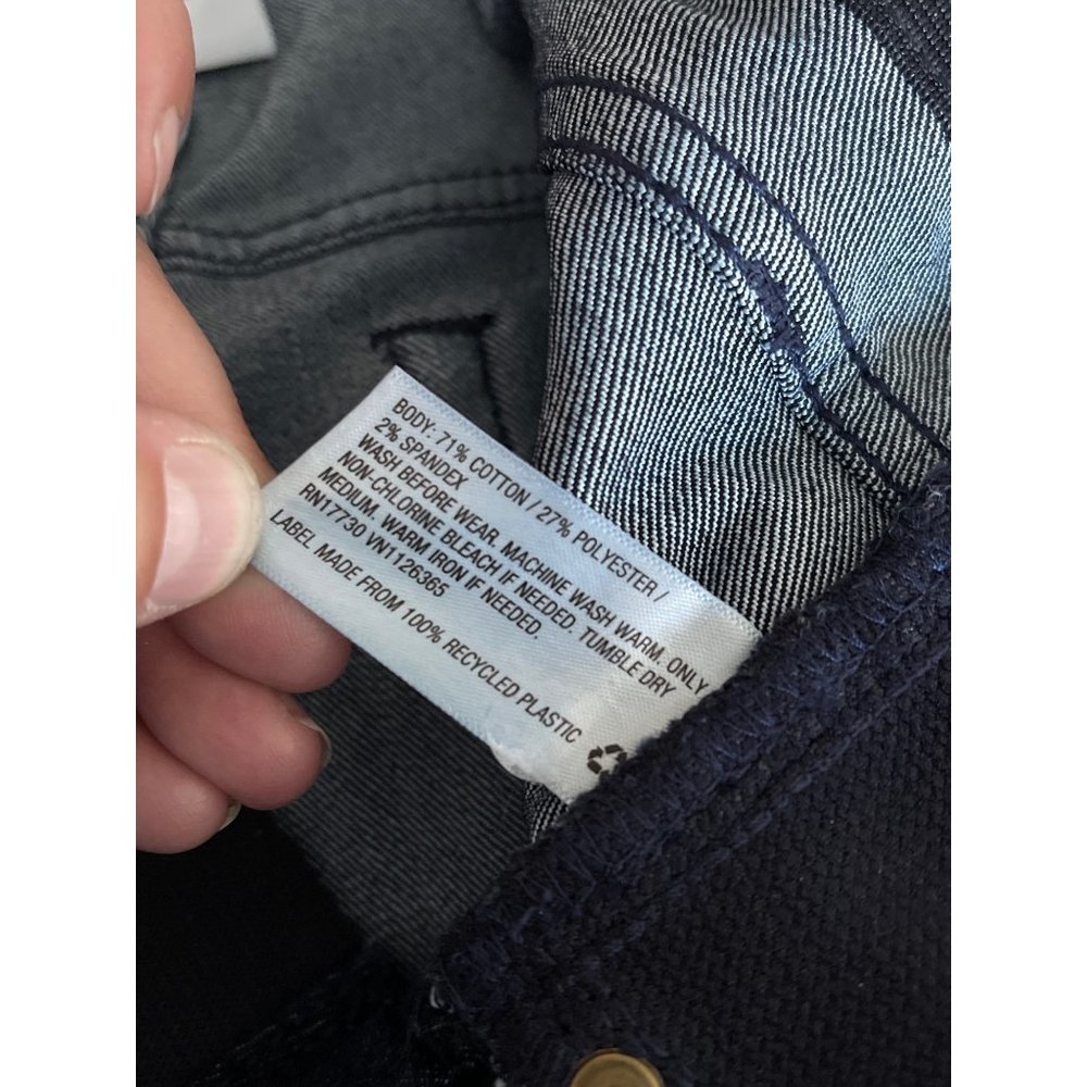 Isabel Maternity Dark Wash Skinny Jegging/Jeans, Size 8 - Picture 10 of 11